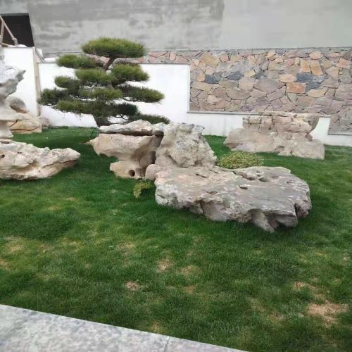 草坪置石